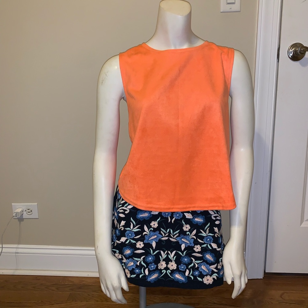 Orange tank top